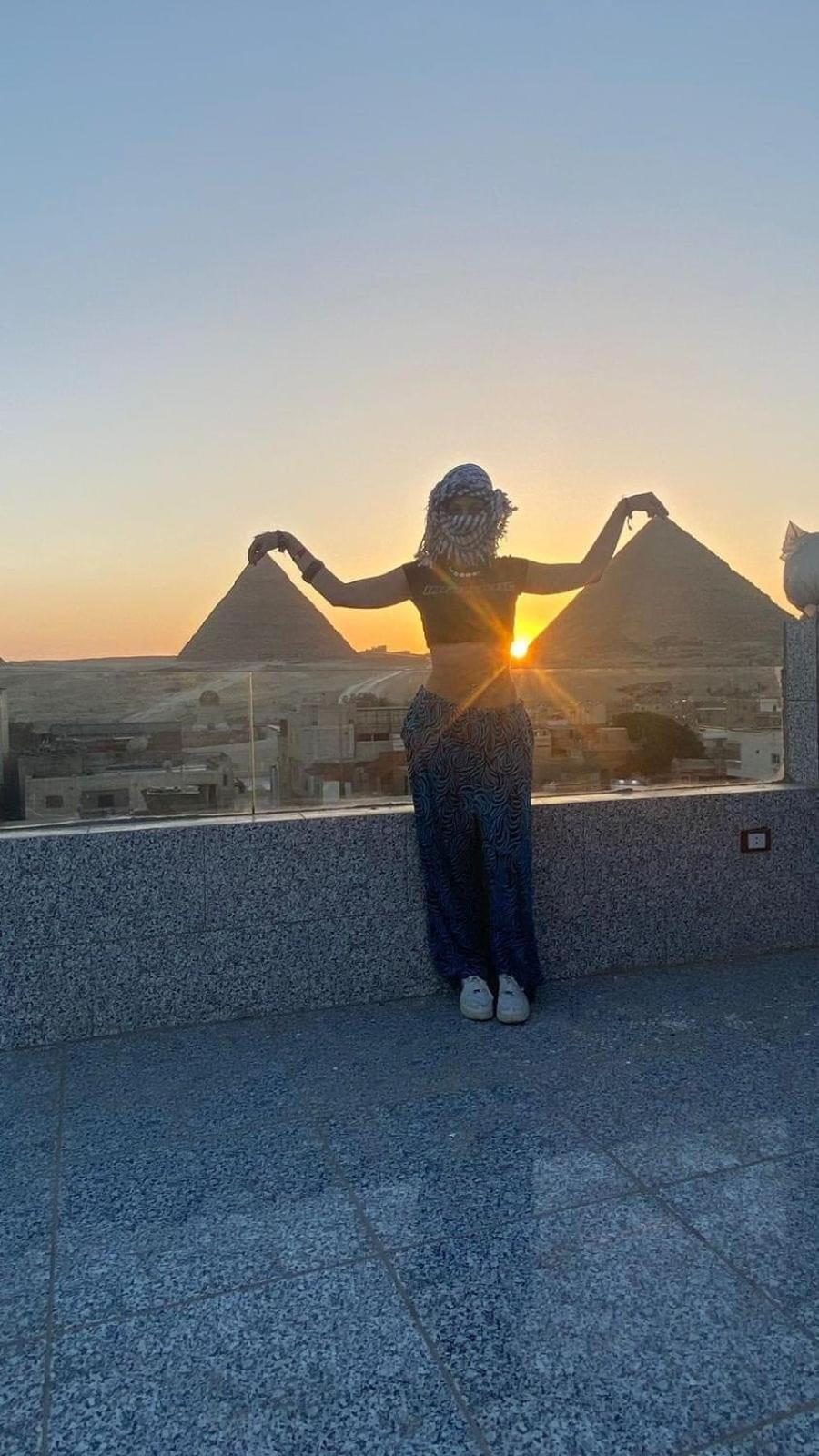 Middle East Pyramids Hotel Kafret el-Gabal Exteriör bild