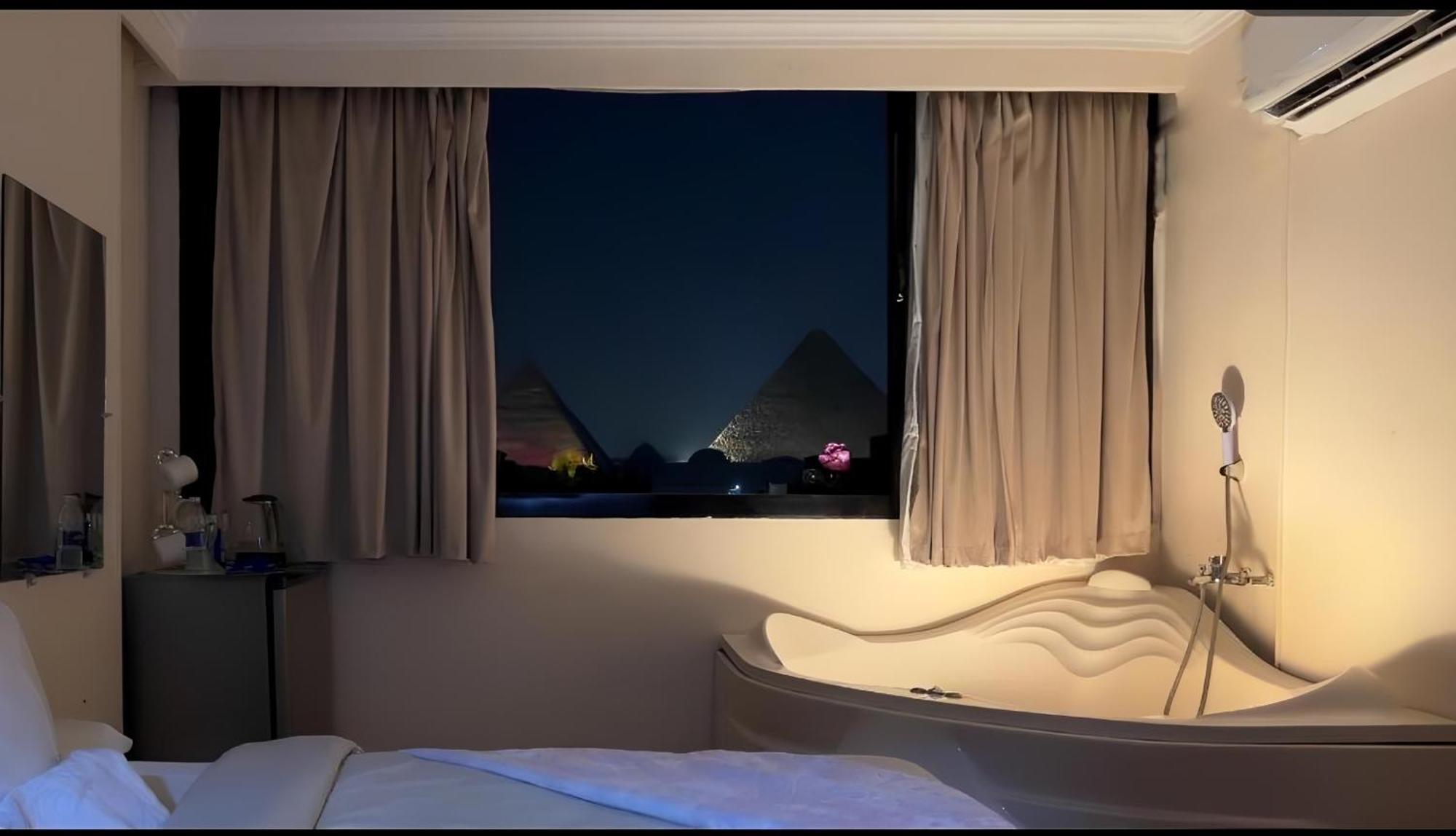 Middle East Pyramids Hotel Kafret el-Gabal Exteriör bild