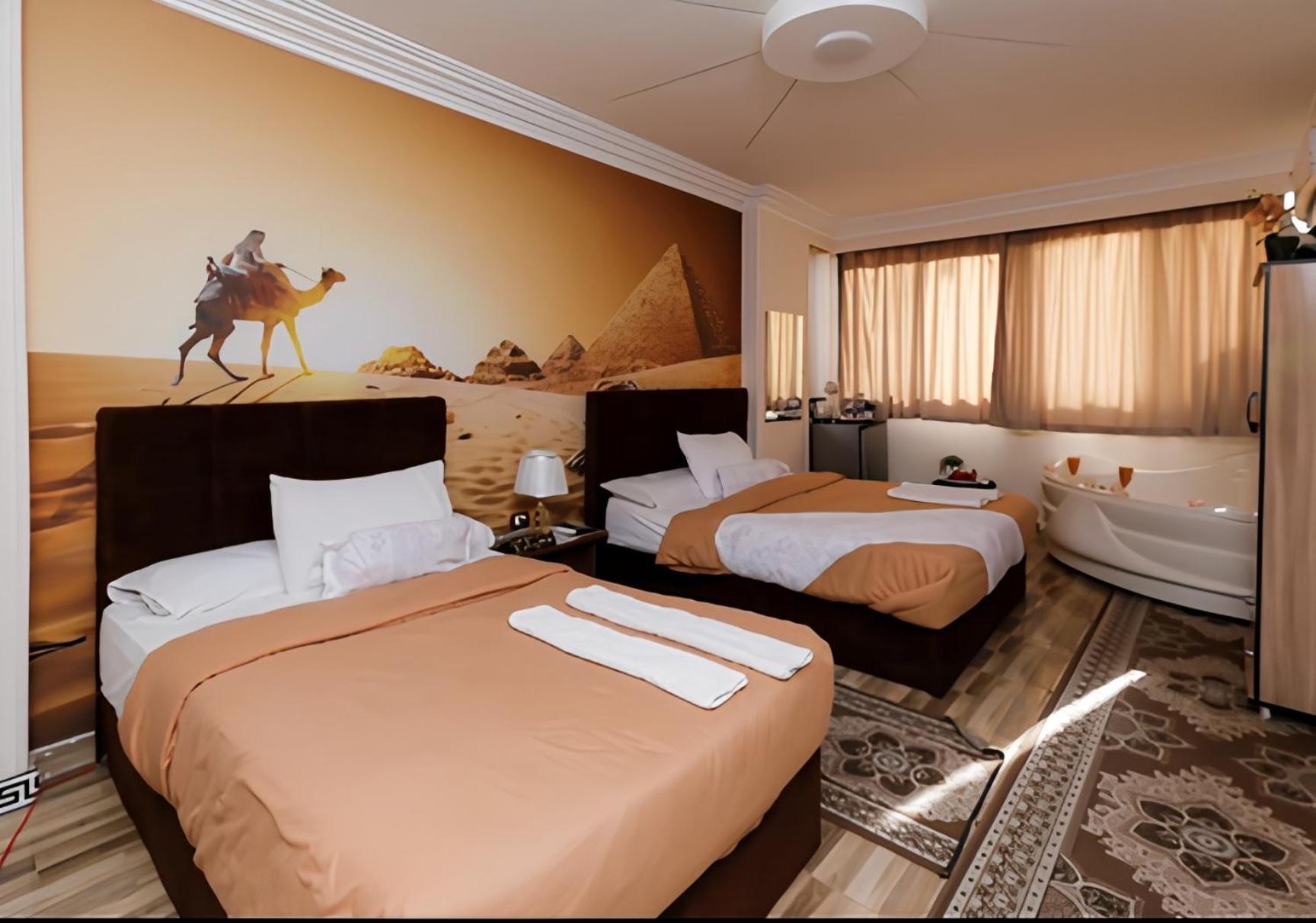 Middle East Pyramids Hotel Kafret el-Gabal Exteriör bild