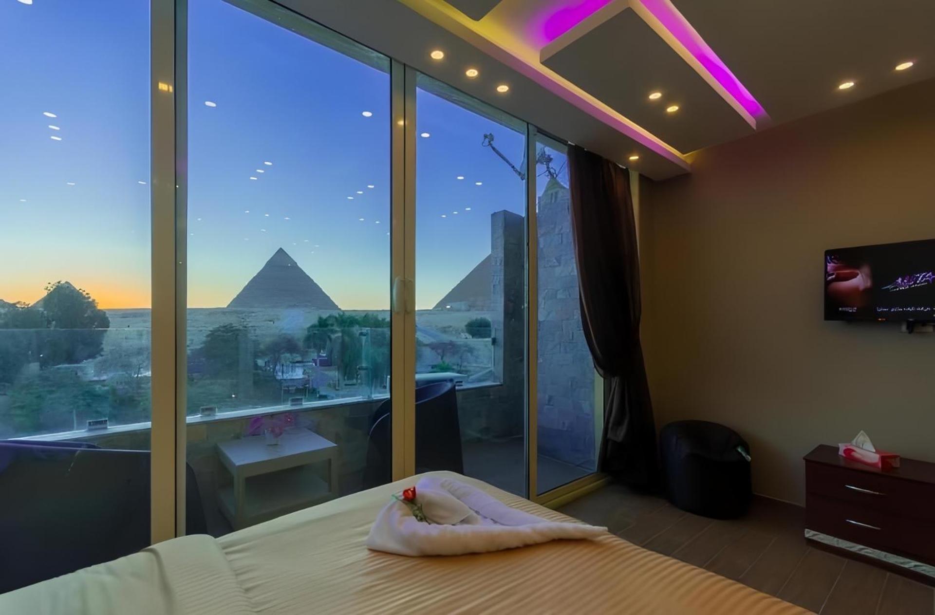 Middle East Pyramids Hotel Kafret el-Gabal Exteriör bild
