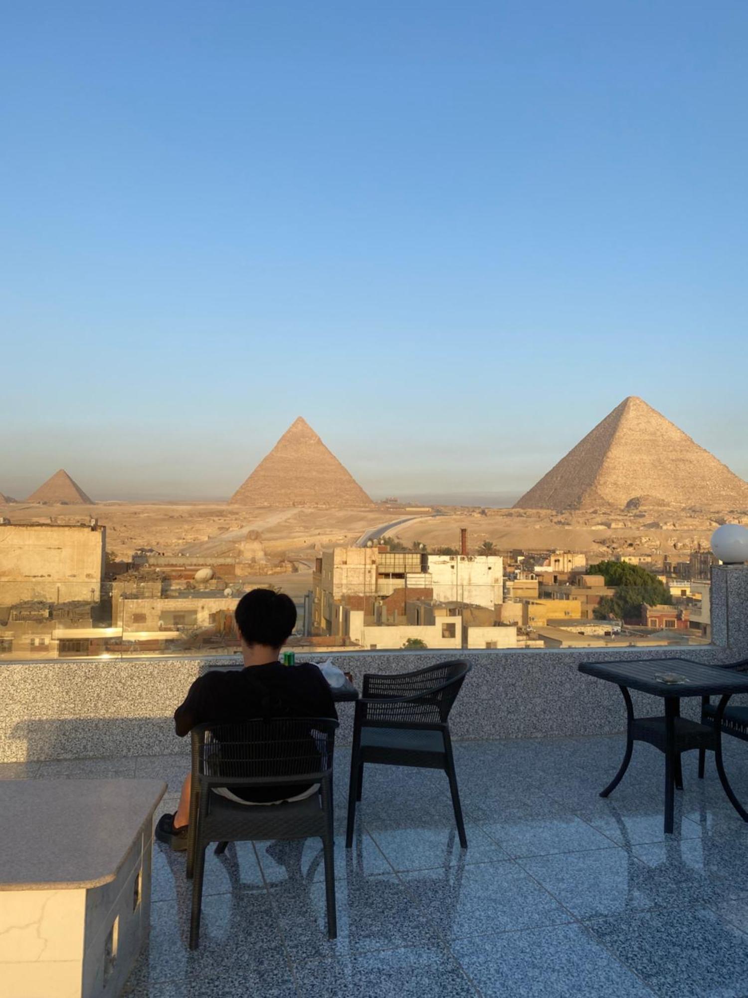 Middle East Pyramids Hotel Kafret el-Gabal Exteriör bild