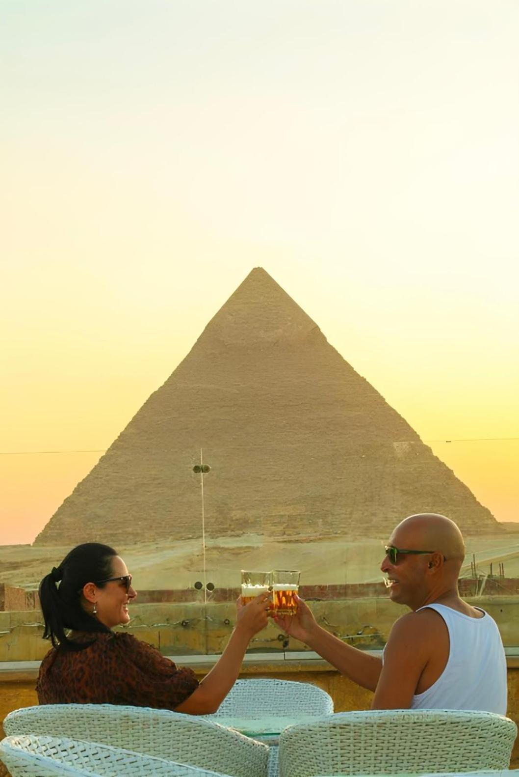 Middle East Pyramids Hotel Kafret el-Gabal Exteriör bild