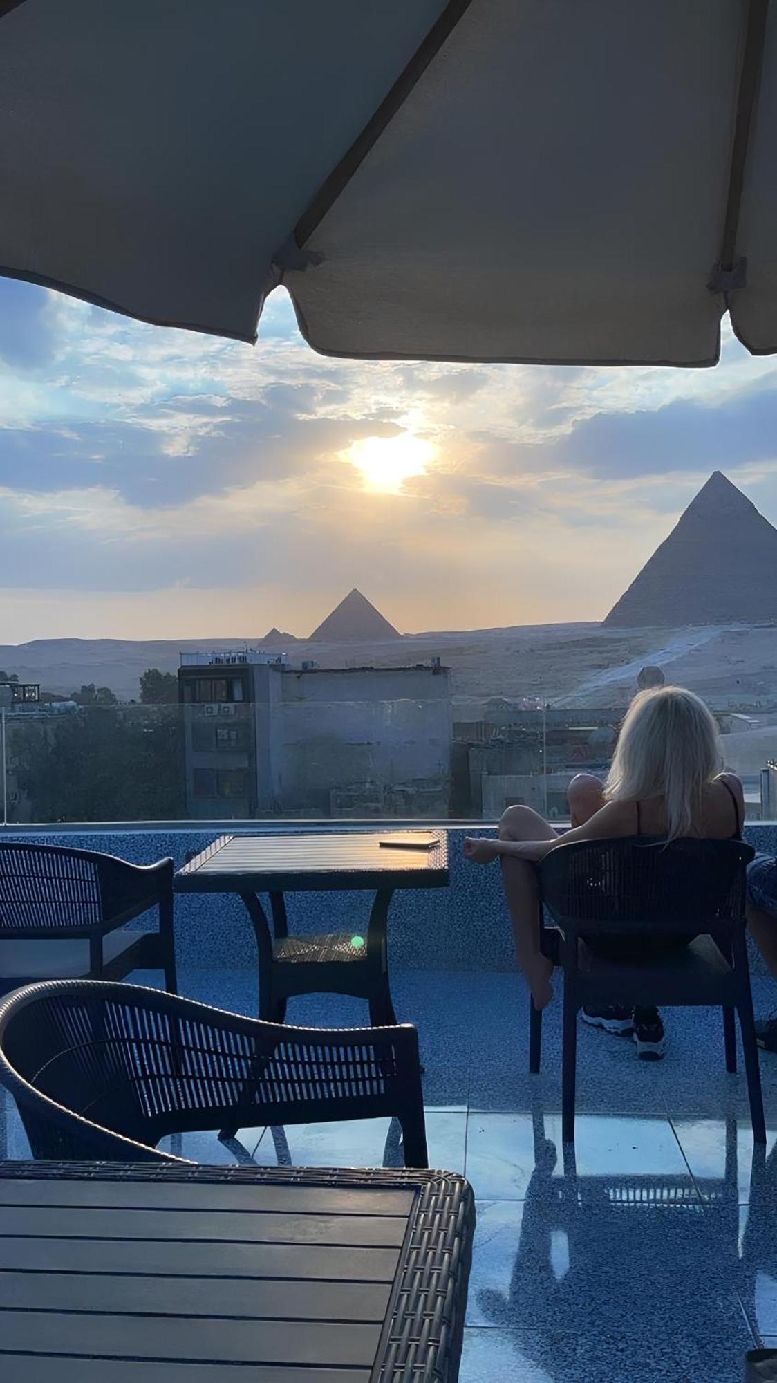 Middle East Pyramids Hotel Kafret el-Gabal Exteriör bild